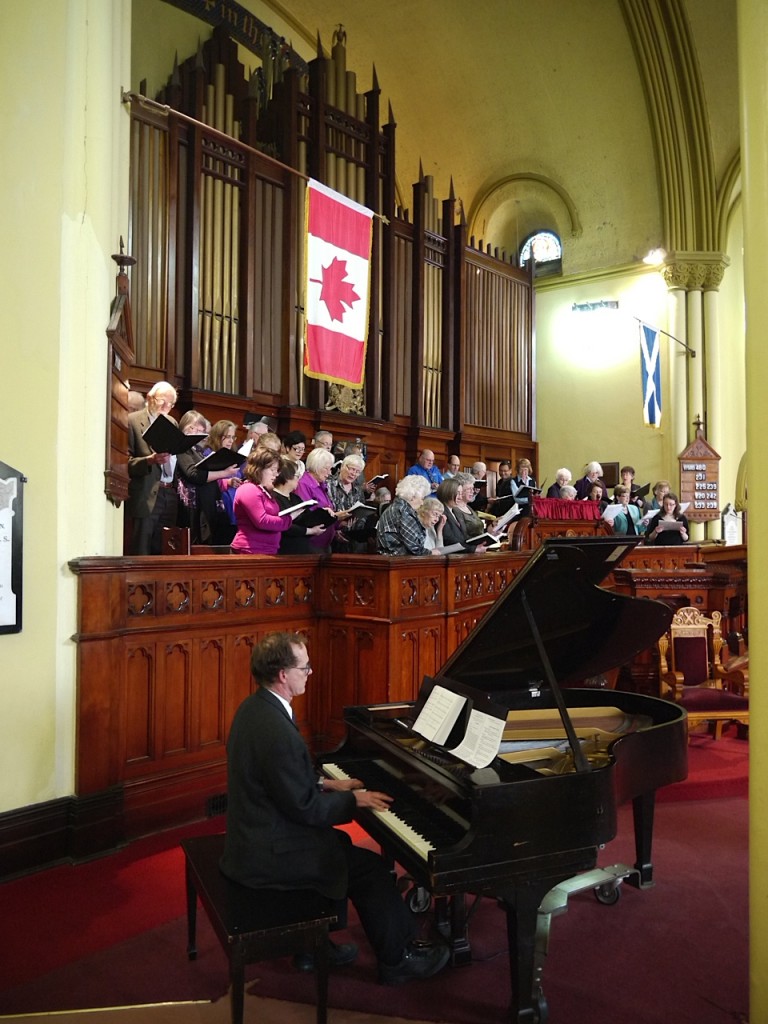 Combined Choir of St. Mark's Lutheran, Chalmer's, Princess Street and Sydenham Street United Churches, and St. Andrew's Presbyterian