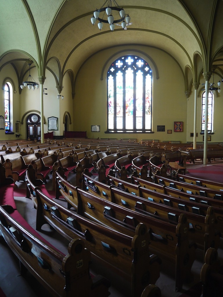 The Sanctuary, facing south.